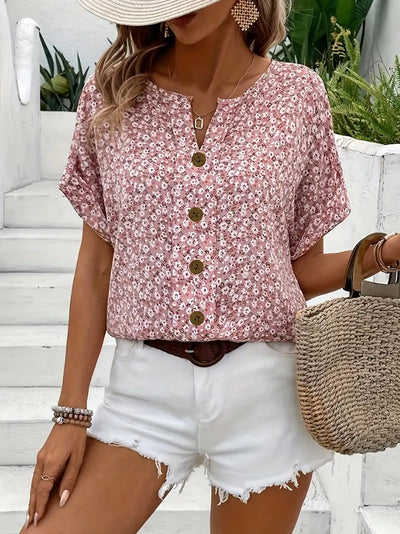 Brigitte™ | charmante blouse à fleurs