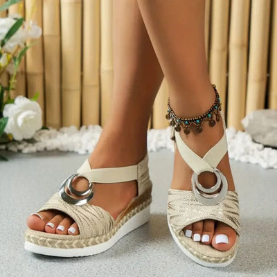 Morgane™ |  Sandales à plateau Comfortabele