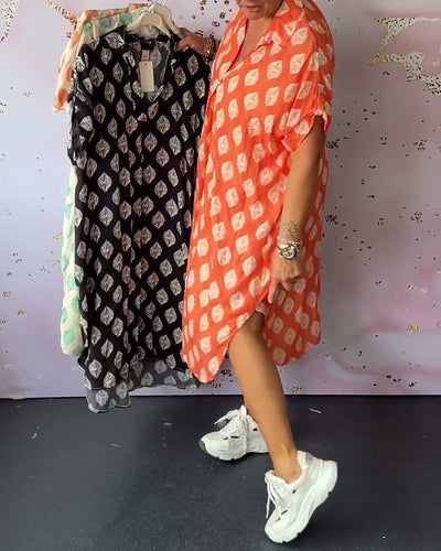 Dinie | Robe de printemps à manches longues