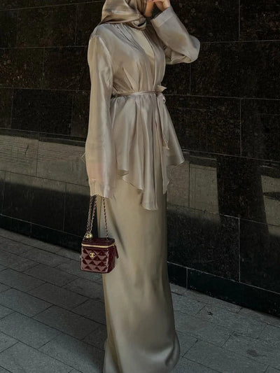 Ensemble kimono deux pièces élégant