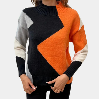 ANDREA - Sweater Tricoté Élégant pour Femmes