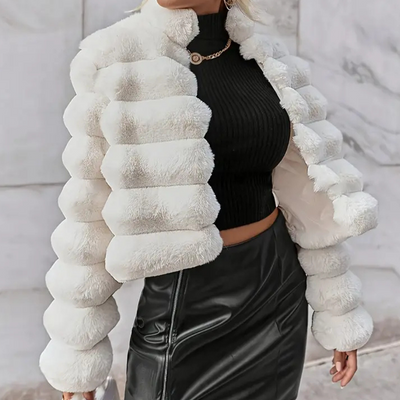 JESSICA - Manteau en Fourrure Glamour pour Femmes