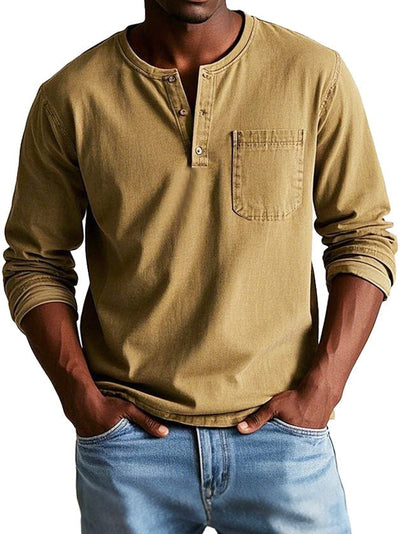 T-shirt boutonné