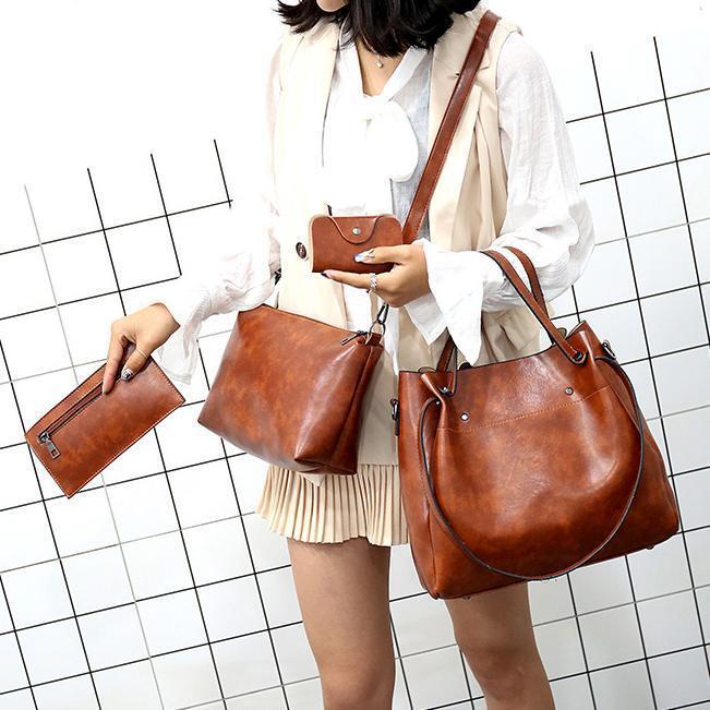 GRETA™ - SET DE SACS À MAIN VINTAGE ÉLÉGANT
