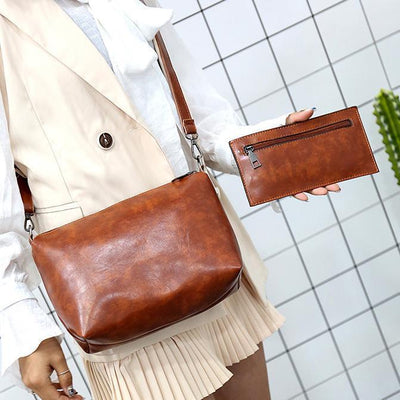 GRETA™ - SET DE SACS À MAIN VINTAGE ÉLÉGANT