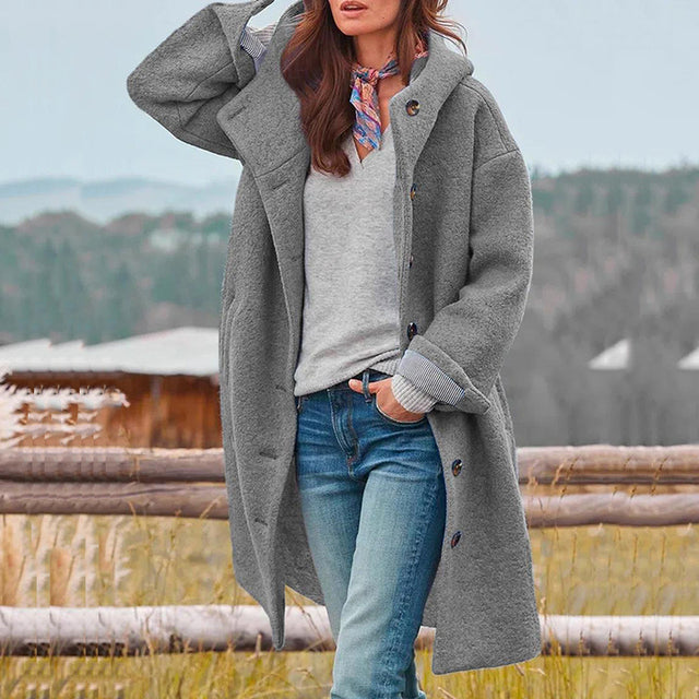 Noémie - Manteau femme long