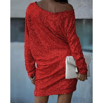 Anna | Robe À Paillettes Soirée Pour Femme | Mini