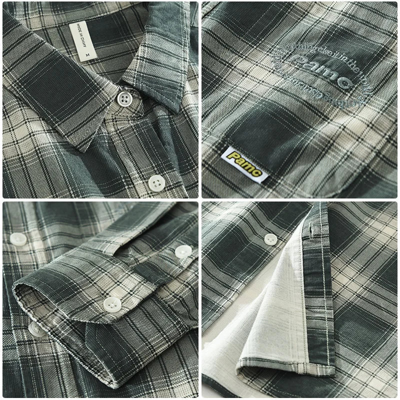 Nasir - Chemise à carreaux - Décontracté - Hommes