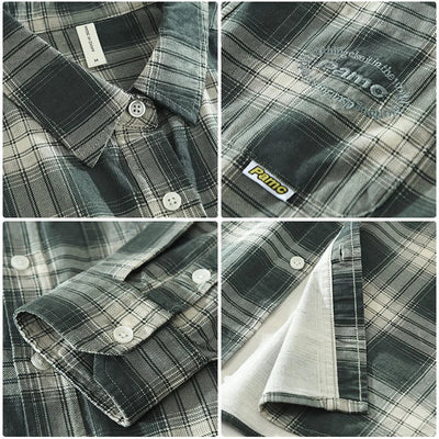 Nasir - Chemise à carreaux - Décontracté - Hommes