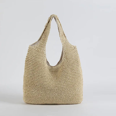 Sac tissé en rotin pour femmes l Annora