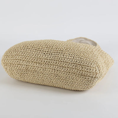 Sac tissé en rotin pour femmes l Annora