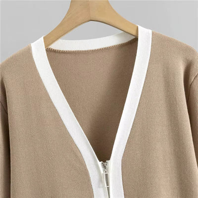Daisy™ - Ensemble de costume tricoté trois pièces élégant et stylé