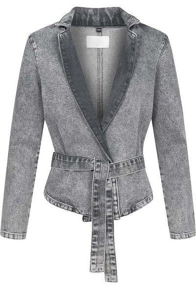 Ensemble denim la tendance de l'automne
