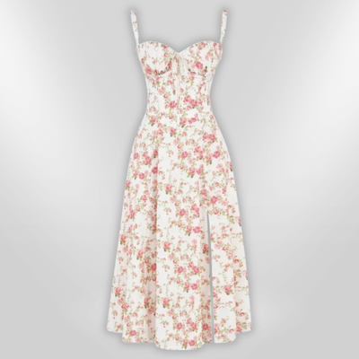Floral Bustier | S'habiller pour sculpter la silhouette