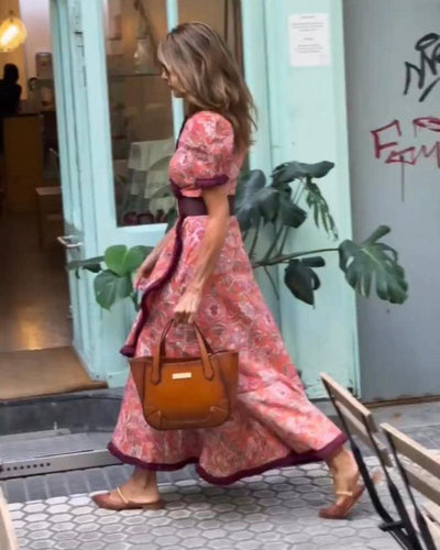 PIANE - ROBE PINK ÉLÉGANTE