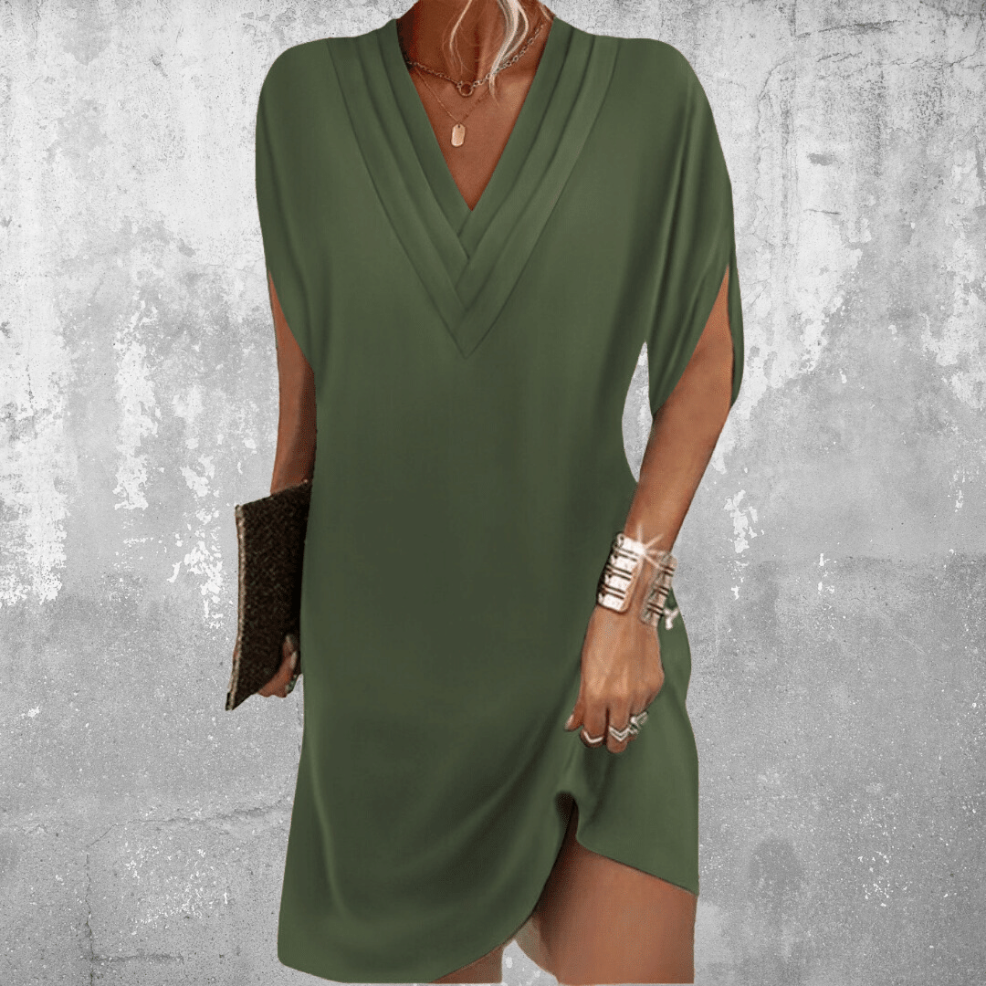 Mia™ | Robe Droite Élégance Sans Effort