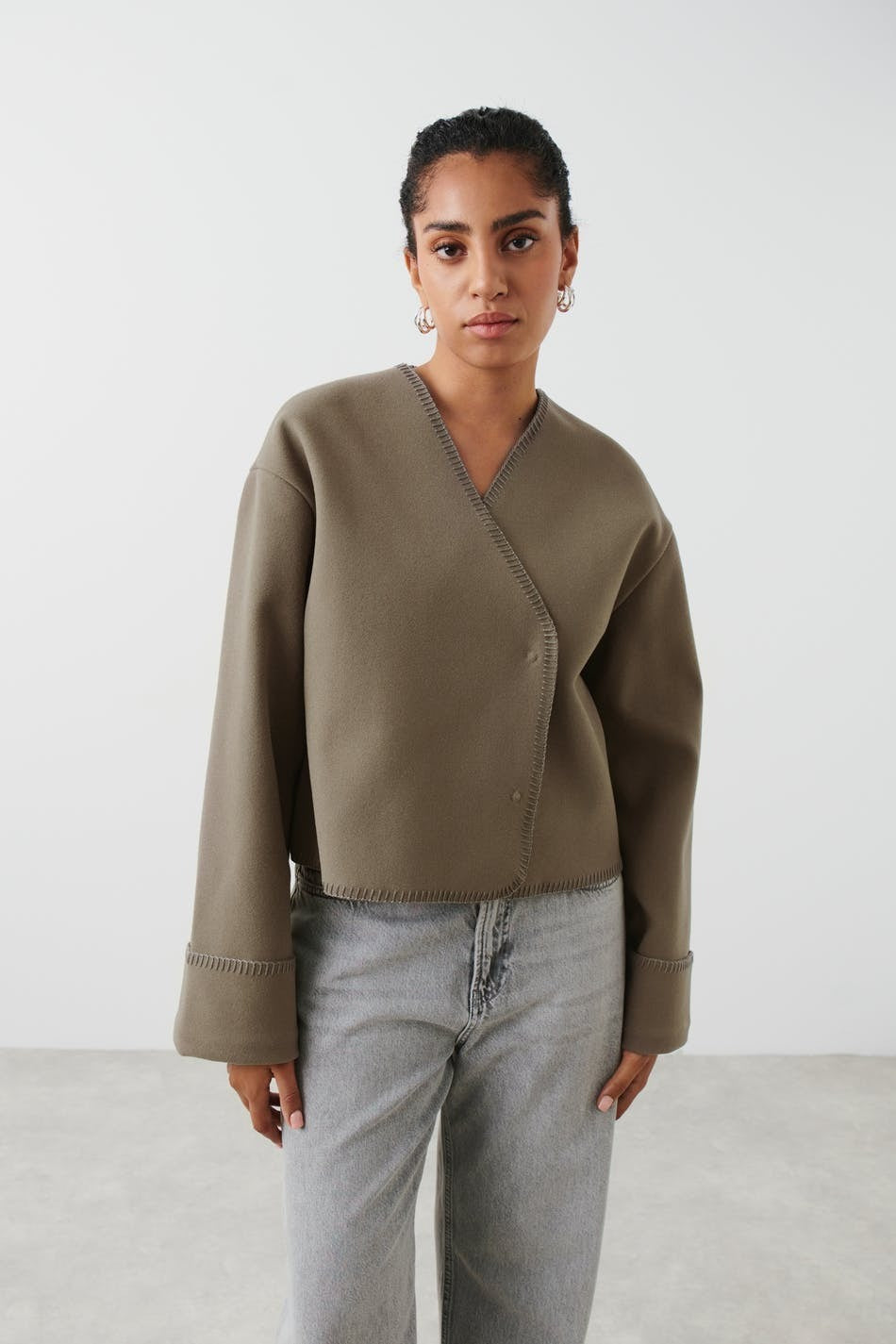 Veste en point de feston