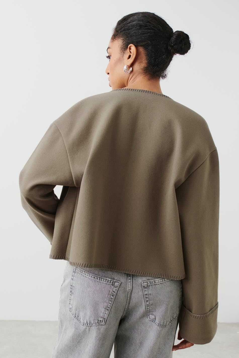 Veste en point de feston