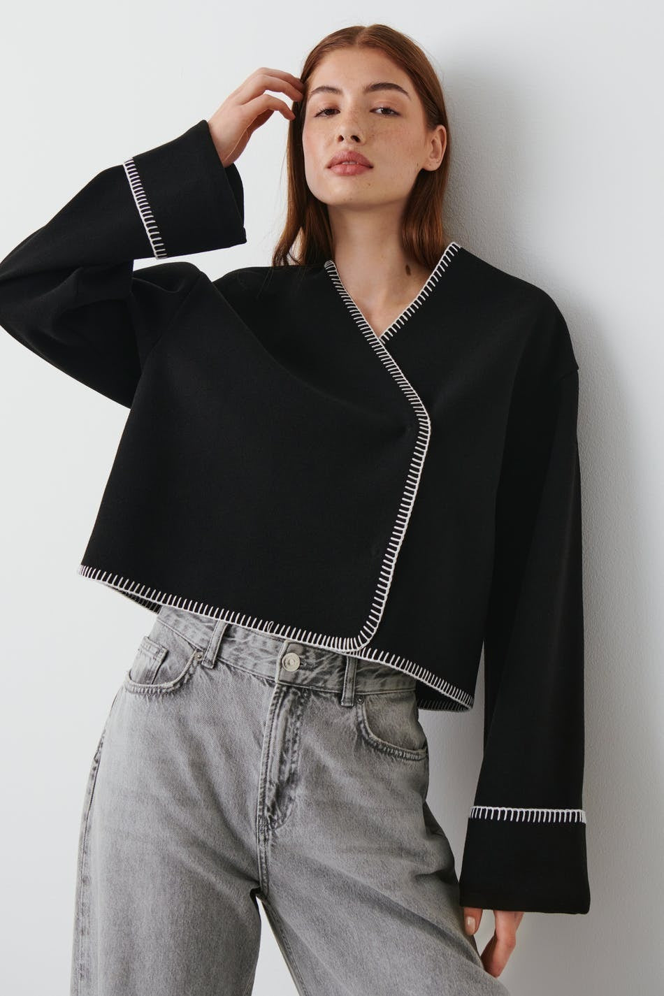 Veste en point de feston