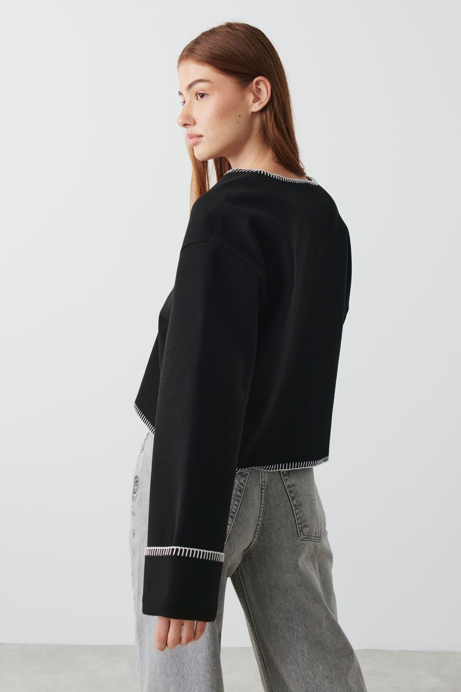 Veste en point de feston