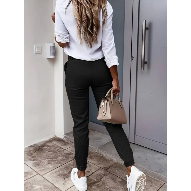Sandara™ Chino Stylé en Coton
