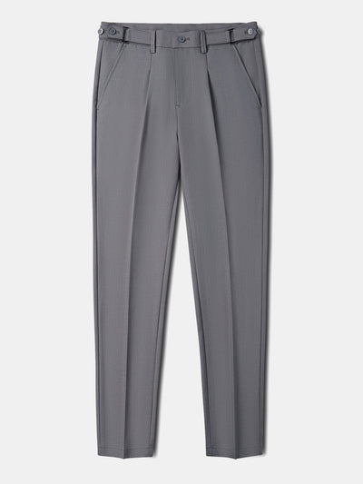 Pantalon Fuselé Élégant à Taille Mi-Haute