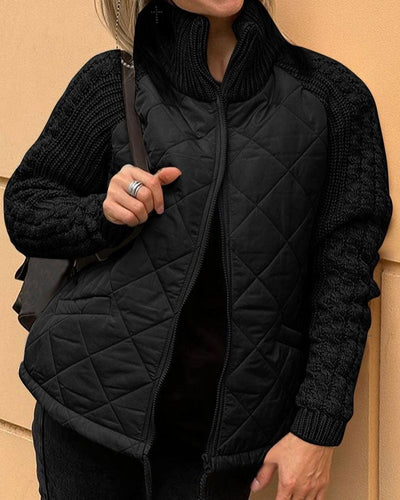 BOILAR - Veste en tricot décontractée avec fermeture éclair