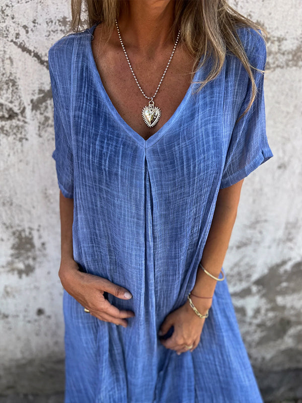 ÉLÉNA™ | Robe ample à col en V