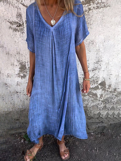 ÉLÉNA™ | Robe ample à col en V