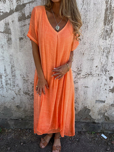 ÉLÉNA™ | Robe ample à col en V