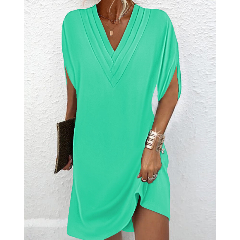 Robe de Soirée Col V Femme | Mini