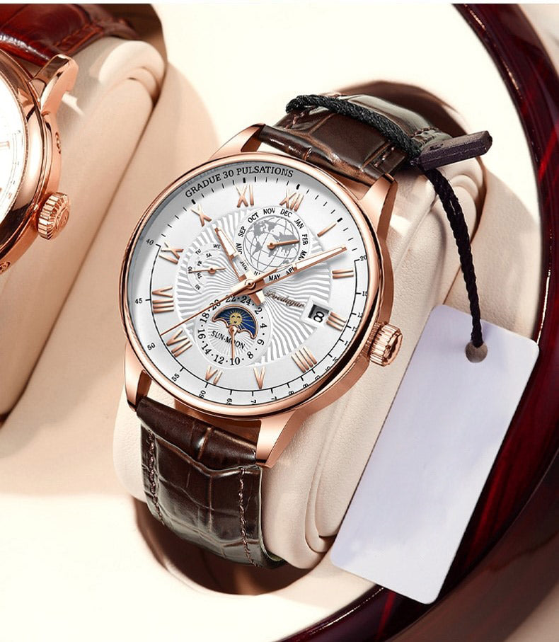 Montre Quartz Luxe | Style moderne & polyvalence