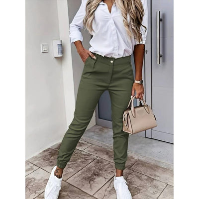 Sandara™ Chino Stylé en Coton