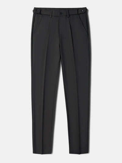 Pantalon Fuselé Élégant à Taille Mi-Haute