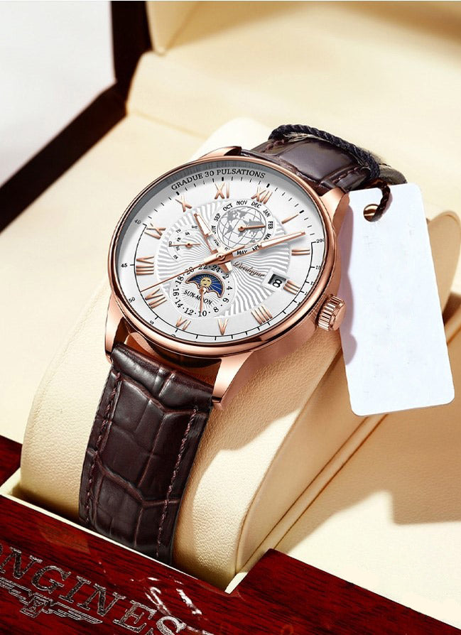 Montre Quartz Luxe | Style moderne & polyvalence