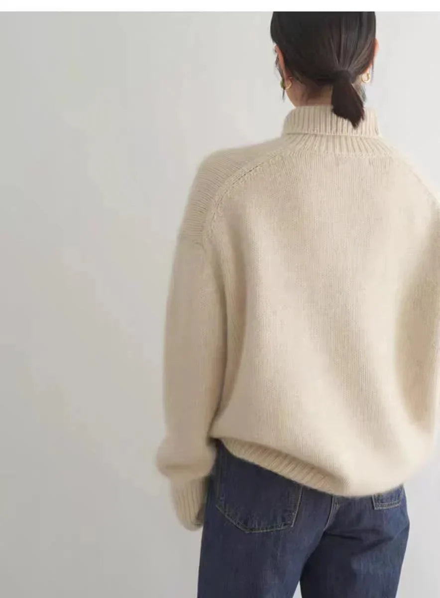 Juliette™ | PULL COL ROULE CASHMERE