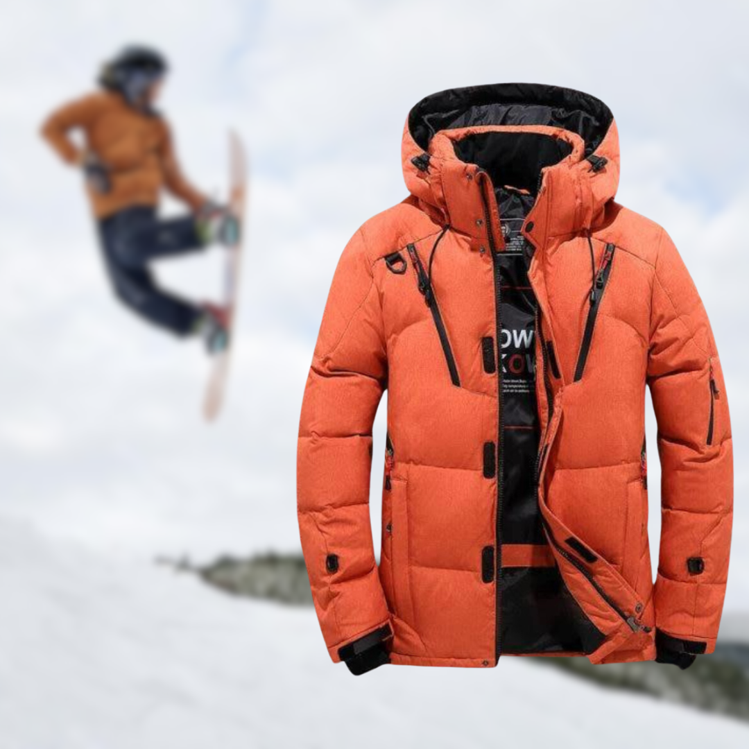 Kyle | High-quality men's winter jacket with detachable hood