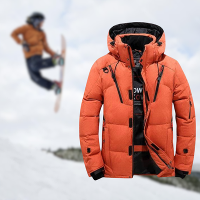 Kyle | High-quality men's winter jacket with detachable hood