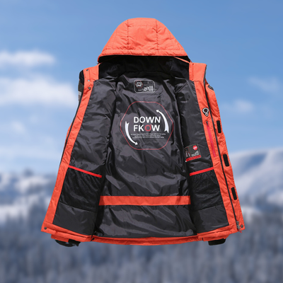 Kyle | High-quality men's winter jacket with detachable hood