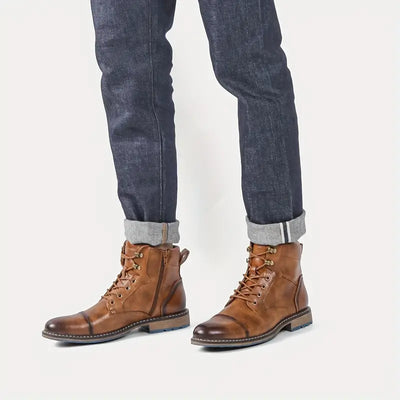 Prestige Bottes Ranger en Cuir