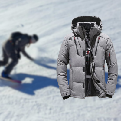 Kyle | High-quality men's winter jacket with detachable hood