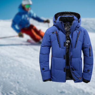 Kyle | High-quality men's winter jacket with detachable hood