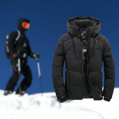 Kyle | High-quality men's winter jacket with detachable hood