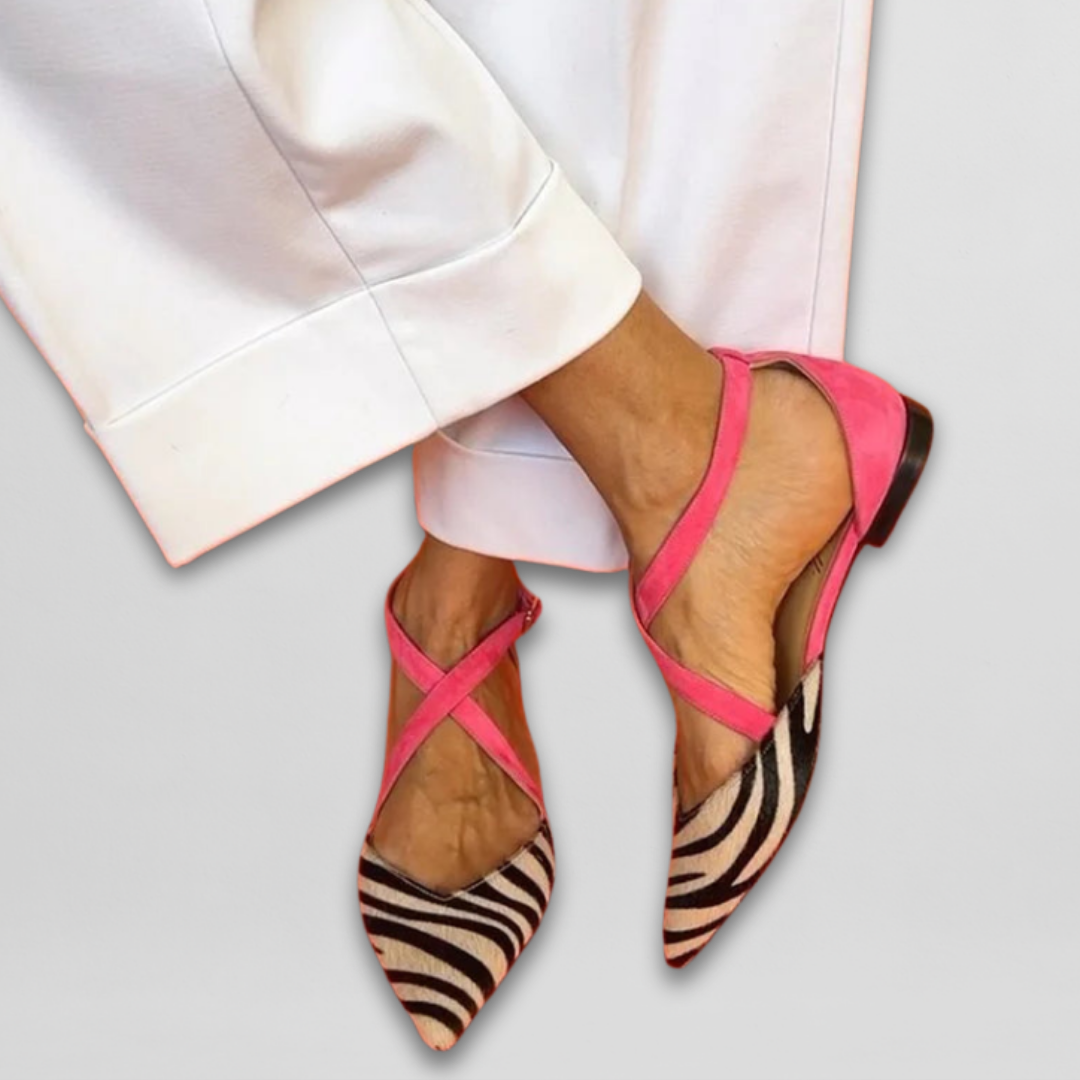 Judith | Ballerines élégantes avec bandes raffinées