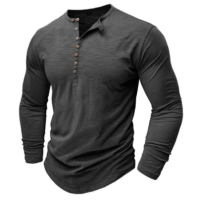 T-shirt en coton à manches longues