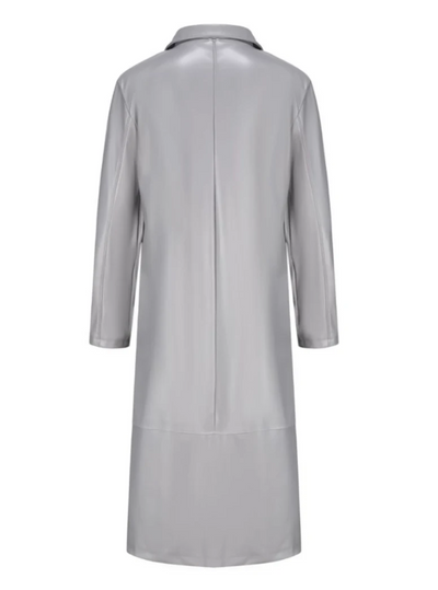 Kailash | Manteau long en cuir homme
