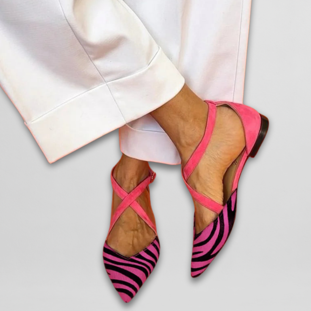 Judith | Ballerines élégantes avec bandes raffinées