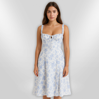 Floral Bustier | S'habiller pour sculpter la silhouette