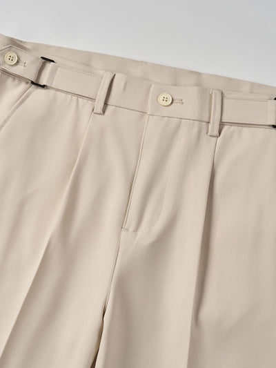Pantalon Fuselé Élégant à Taille Mi-Haute