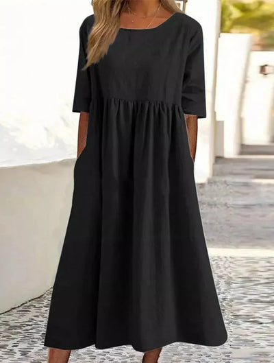 Rose - Robe D'Été Légère Et Respirante Pour Les Jours Chauds